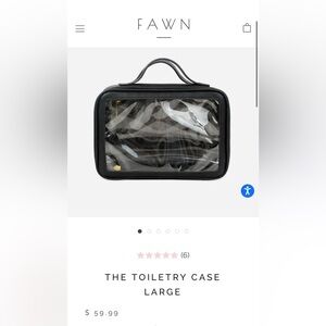 Fawn- Large Toiletry Case